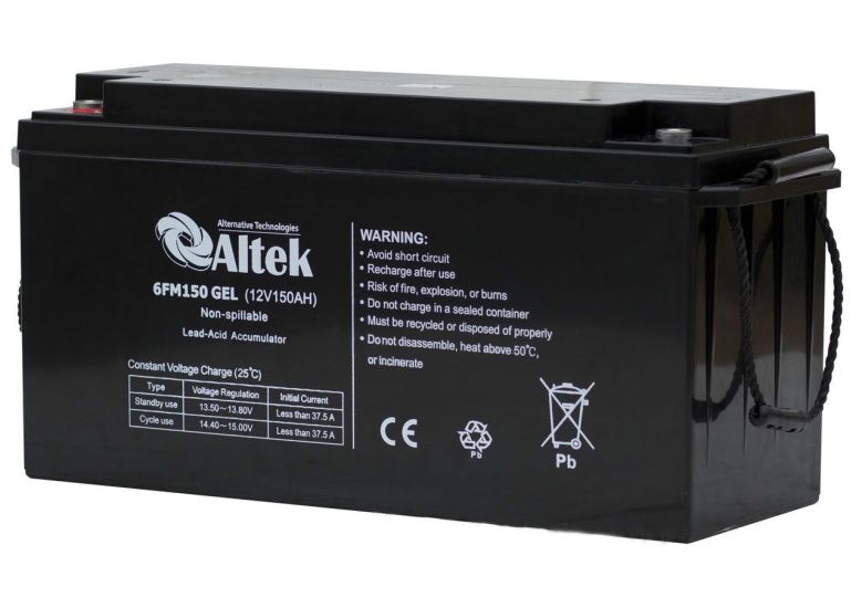 Аккумуляторная батарея ALTEK 6FM200GEL